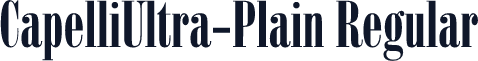 CapelliUltra-Plain Regular