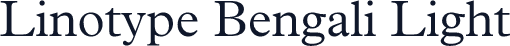 Linotype Bengali Light