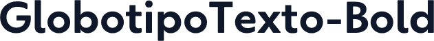 GlobotipoTexto-Bold