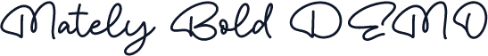 Mately Bold DEMO