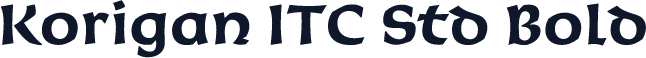 Korigan ITC Std Bold