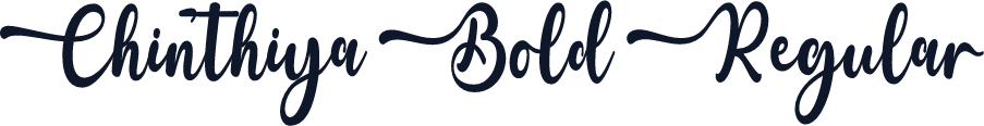 Chinthiya Bold Regular
