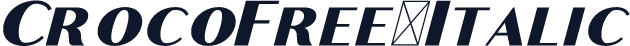 CrocoFree-Italic