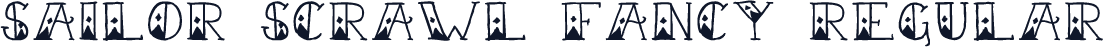 Sailor Scrawl Fancy Regular