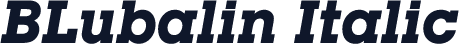 BLubalin Italic