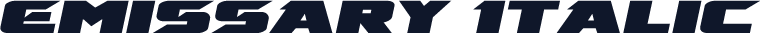 Emissary Italic