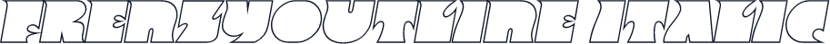 FrenzyOutline Italic