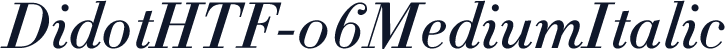 DidotHTF-06MediumItalic