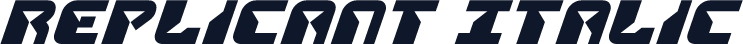 Replicant Italic