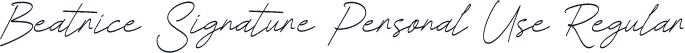 Beatrice Signature Personal Use Regular