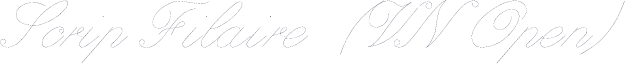 Scrip Filaire  (VN Open)