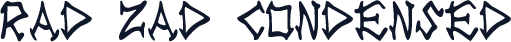 Rad Zad Condensed