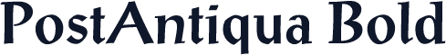 PostAntiqua Bold