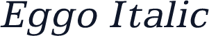 Eggo Italic