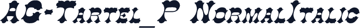 AG-Tartel_P NormalItalic