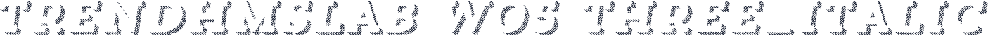 TrendHMSlab W05 Three_Italic