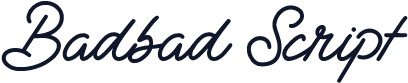 Badbad Script