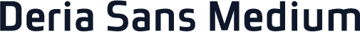 ☞Deria Sans Medium