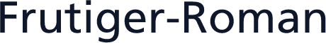 Frutiger-Roman