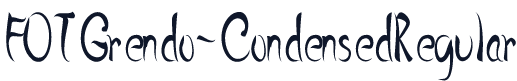 FOTGrendo-CondensedRegular