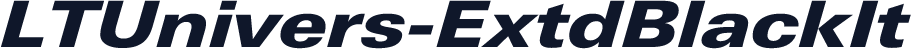 LTUnivers-ExtdBlackIt