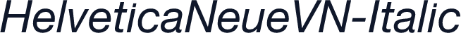 HelveticaNeueVN-Italic