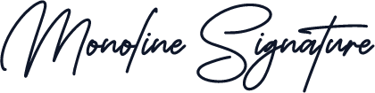 Monoline Signature