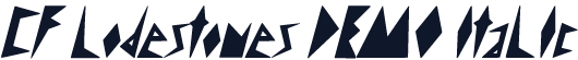 CF Lodestones DEMO Italic