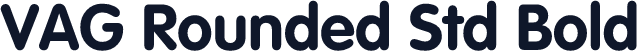 VAG Rounded Std Bold