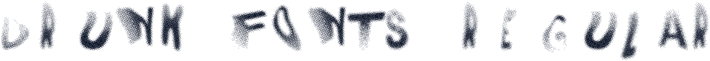 DRUNK FONTS Regular