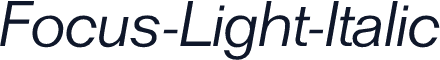 Focus-Light-Italic