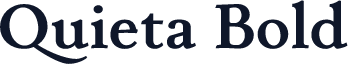 Quieta Bold