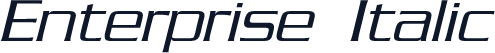 Enterprise  Italic