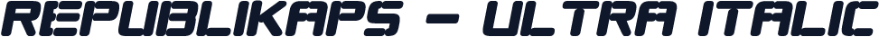 Republikaps - Ultra Italic
