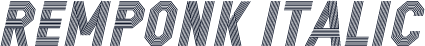 REMPONK Italic