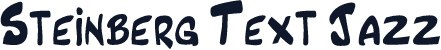 Steinberg Text Jazz