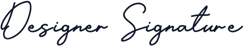 Designer Signature