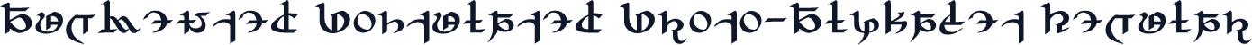 Augmented Postulated Proto-Alphabet Regular