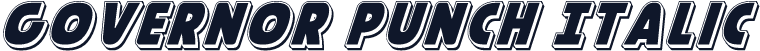 Governor Punch Italic