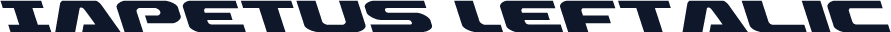 Iapetus Leftalic
