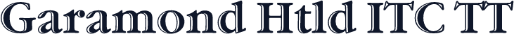 Garamond Htld ITC TT