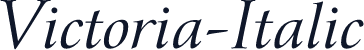 Victoria-Italic