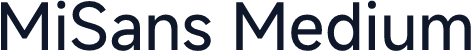 MiSans Medium