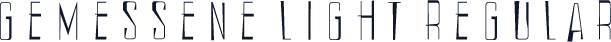 Gemessene Light Regular