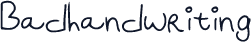 Badhandwriting