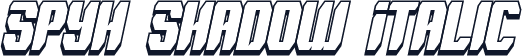 Spyh Shadow Italic