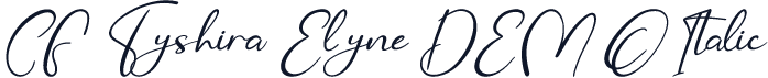 CF Tyshira Elyne DEMO Italic