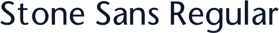 Stone Sans Regular