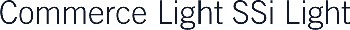 Commerce Light SSi Light