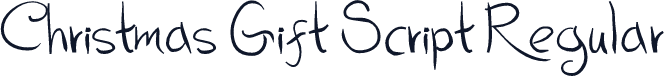 Christmas Gift Script Regular